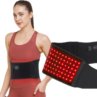 Custom Slimming Massage Belt for Weight Loss and Pain Relief 660nm & 850nm Red Light Therapy Targeting Belly & Waist