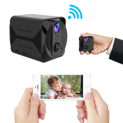 Factory Price Wifi Mini Battery Camera Low Power Pir Detection Network Camera Portable Wireless Indoor Camera