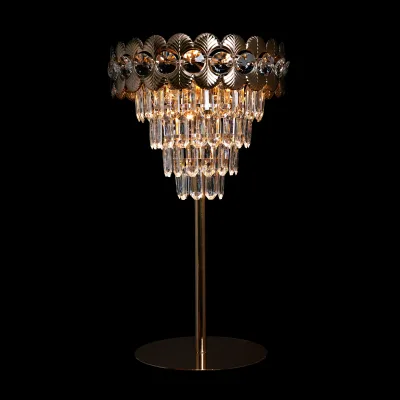 Remote Controlled LED Carved Table Centerpiece for Wedding Decoration with Built-in Battery and Changeable Led Table Lamp