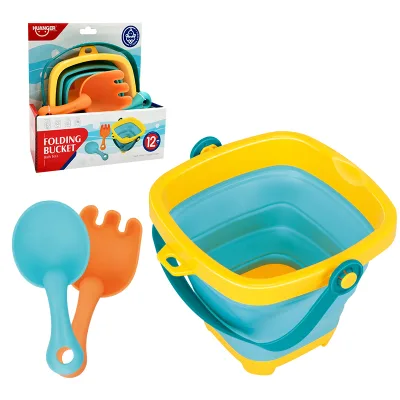 Customized Beach Toys Kids Summer Outdoor Set Toys Wholesale Sand Bucket Summer Beach Toys for Kids Beach