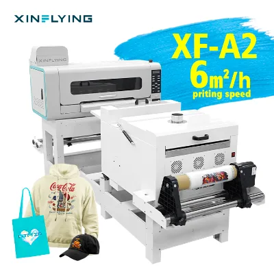 A2 A3+ DTF Transfer Printer 100% Transfer Rate for DIY Print T-Shirts Leather Other Textile with Powder Shaker and Oven