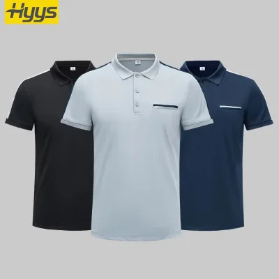 Custom Logo Polyester Polo Worker T-Shirt for Men Outdoor Work Clothes by Genra Uniforms