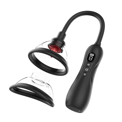 Electric Display Breast Pump for Women Masturbation Vaginal Massager Vibrator Sex Toys for Couples