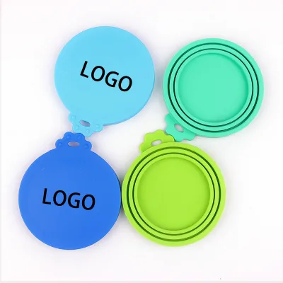 CHINFAI High Quality Reusable 3 in 1 Durable Silicone Pet Food Can Cover Lids Leak Proof Storage Container for Cat and Dog