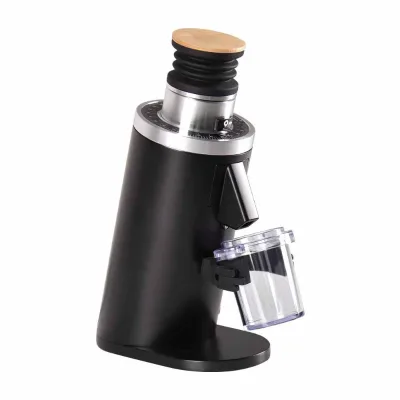 Commercial Grade Electric Single Dose Coffee Grinder 54mm Titanium Flat Burr Mill Automatic Factory Pricing for Household