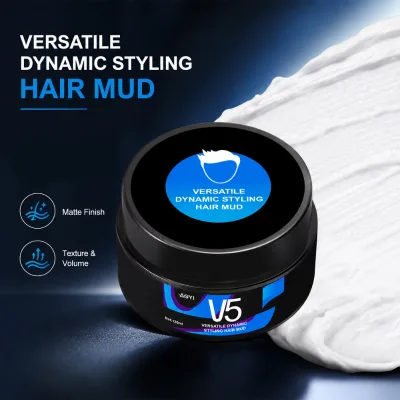 Professional Long Lasting Alcohol Free Molding Clay for Men's Hair Styling Cream Products Natural Style Clay