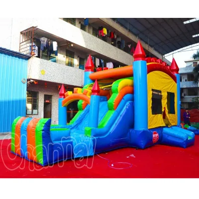 Commercial Outdoor Hot Sale Inflatable Combo Water Combo Inflatable Water Bounce House Combo
