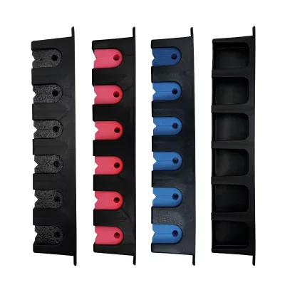 Fishing Rod Holders Wall-Mounted Fishing Rod Rack Combos Store 6 Rods Horizontal Vertical Fishing Pole Holders