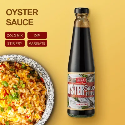 Cuisine Restaurants Glass Bottle Superior Seasoning Sauce Thai Oyster Sauce Halal Oyster Sauce