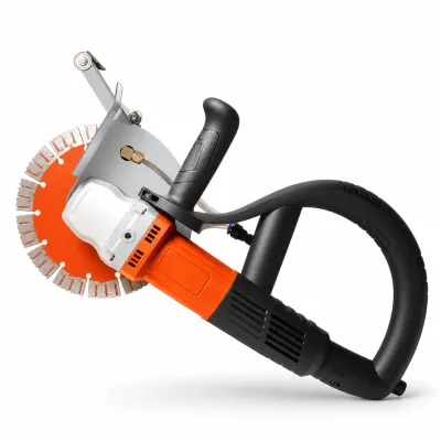 Professional Brushless Wall Chaser3000W Handheld Concrete Cutting Machine65mm Depth Electric Chasing Tool for Masonry