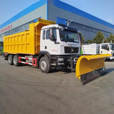 New Sinotruk Howo Snow Removal Truck 6X4 Multi-functional Snow Removal Vehicle for Sale