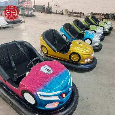 Commercial Amusement Park Rides Bumper Cars for Sale Battery Bumper Car in Trailer Outdoor Carnival Bumper Car Ride