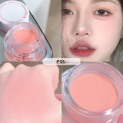 Private Label Matte Face Makeup Waterproof Cosmetics Cheek Vegan Cream Blush
