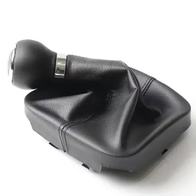 Gear Shift Knob Lever Shifter Gaiter Boot Cover for VW Mk5 Mk6 Golf Plus Jetta GTI