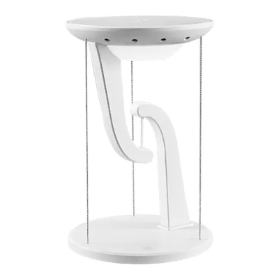 Plastic Bedroom Suspended Anti Gravity LED Desk Lamp with Mobile Phone Fast Wireless Charging Ambient Light & Night Light