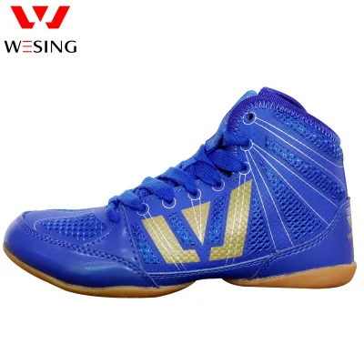Wesing Breathable Leather Size 14 Custom Color Wrestling Shoes Sise 37 Wrestling Shoes