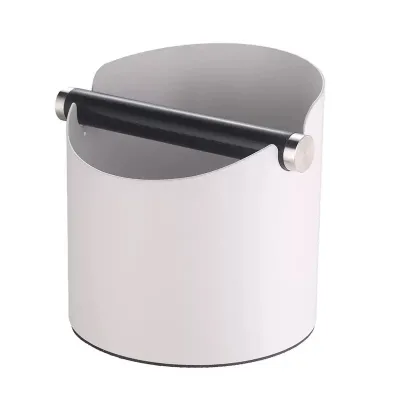 Stainless Steel American Style Eco-Friendly Multi-Purpose Coffee Grounds & Espresso Dregs Dustbin for Cafe Use