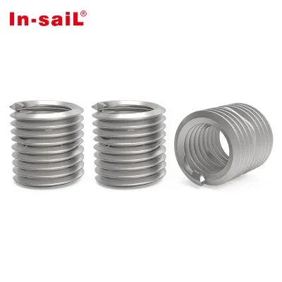 Coil Wire Threaded Repair Coil Insert Fastener Nuts Metric M3 M5 M6 for Repair UNC 4-40 6-32 10-24