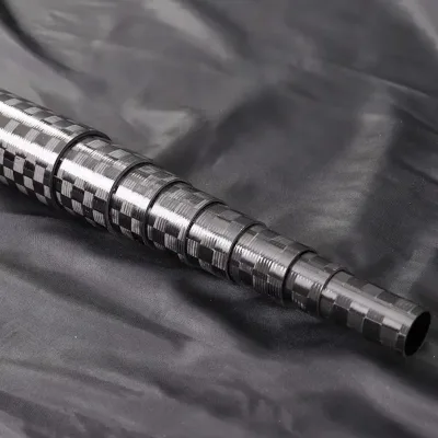 Customizable Carbon Fiber Tube Roll Quality Thread Connector Telescopic Pole