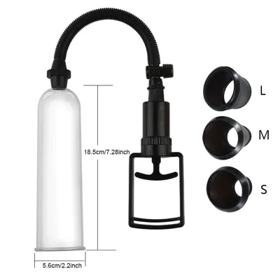 Wholesale Penis Enlarge Vacuum Pump High Vacuum Penis Enlargement Extend Pump, Air Pressure Device Black Penis Pump