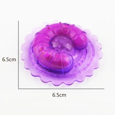 Wearable Breast Massager Toy Women Wireless Nipple Vibrator Outside Breast Enlargement Stimulation Masturbator Chest Toy