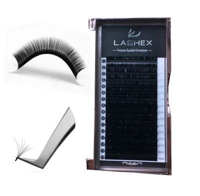 High Quality Premium Las Extension Korean Silk Individual 0.05 Eyelash Extension ,korean Las Eyelash Extension for Supplies