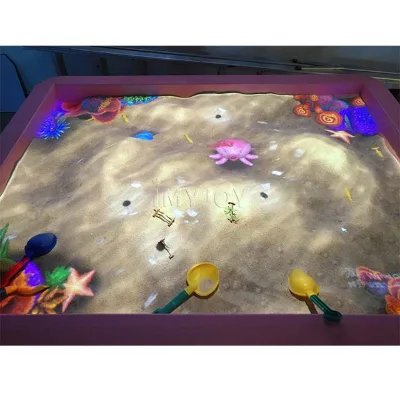 Update Play Fun Games Kids Activity Sand Table Gaming Hologram Interactive Projection Game