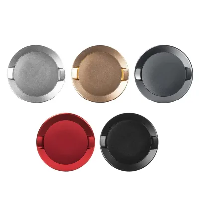 custom metal empty snus can screw lid label gold aluminum with logo for snus packaging manufacturers