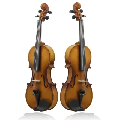 Vintage Violin Basswood Violin Student Children Adult Performance Popular Violin Musical Instrument Durable Elegant