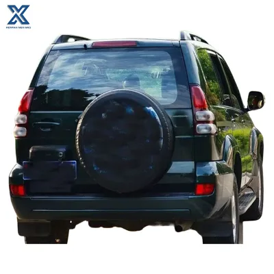 Luxury Sports PVC Leather Spare Tire Cover for Car Luggage Waterproof & Dustproof