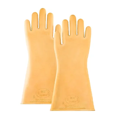 5KV High Voltage Latex Electrical Insulating Safety Gloves Prevent Electric Natural Rubber Insulating Gloves