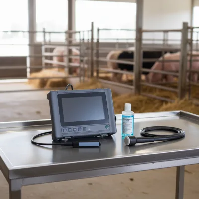 Handheld Veterinary Monitoring Device Animal Ultrasound for Pets-Sheep Cows Pig