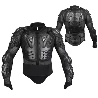 Aofit Motorcycle Full Body Protective Armor Jacket Breathable Mesh Motocross Offroad Riding Safety Gear with PE Shell Guard