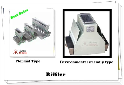 Stainless Steel Riffle Splitter Divider, Coal and Ore Sample Riffle Tool