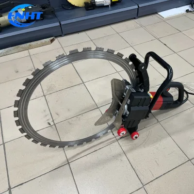 Professional Electric Concrete Wall Saw 13HP Engine, Portable Deep Cutting Equipment for Road and Bridge Construction