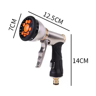 Adjustable Multi-function Garden Metal Watering Nozzle Spray Nozzle Sprinkler Sprayer