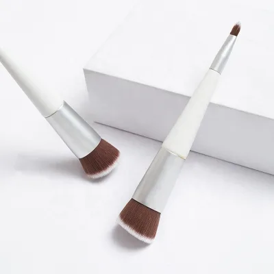DIAS Cosmetic Dual Ended Foundation Concealer Contour Multitasking Vegan Makeup Brush Private Label OEM Makeup Brush