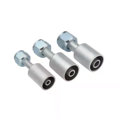 Auto Parts #6 #8 #10 Beadlock Fitting Straight Female Nut O-ring Ferrule A/C Standard Barrier Hose 3/8 1/2 5/8 Made Mainland
