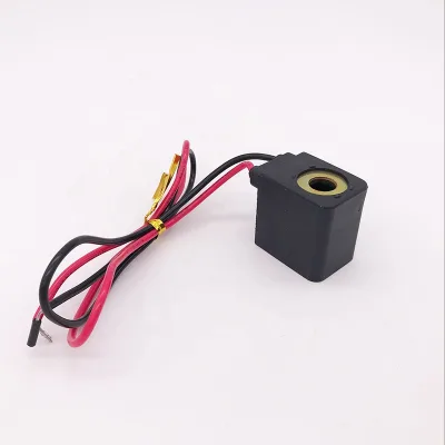 GOGO 4V210 2P025-06/08 2V025-06/08 3V1-06/M5 Inner Dia.8mm 9mm Wire Lead Type Solenoid Valve Coil 24VDC 12V DC 220V AC 110V AC