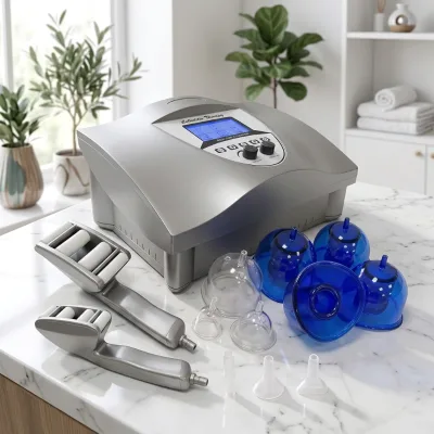 Portable Enlarge Breast Massage Vacuum Therapy Machine Roller Beauty Machine Lymphatic Drainage Breast Enhancement Machine