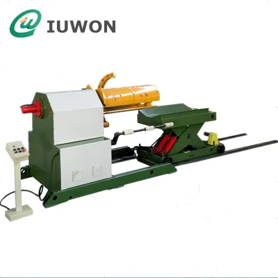 Hydraulic Steel Coil Uncoiler With Coil Car