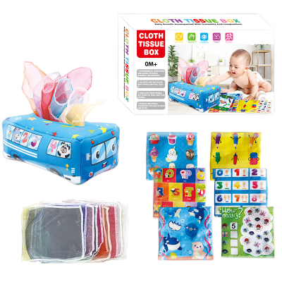 Toddler Toys Early Educational Kids Educational Toys Baby Tissue Box Toy
