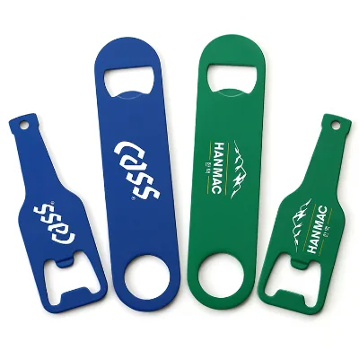 Wine Opener Wood Sublimation Customized Bottle Opener Flat Abrebotellas Stainless Steel Beer Bottle Opener Bar Blade