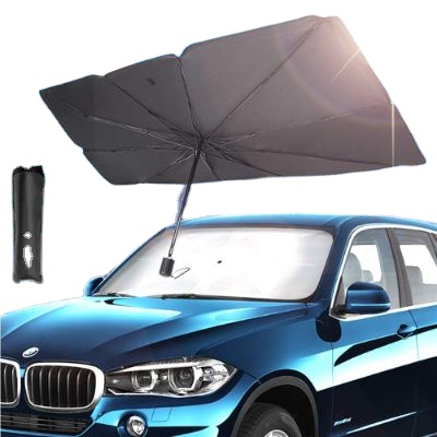 Best Manual Windshield Sun Shade Foldable Car Front Window Sunshield for Sports Cars SUV Truck-Heat Shield Reflector Cover