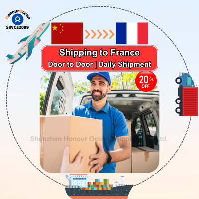 Freight Forwarder China to France Fcl Lcl Sea Shipping Agent Fba Address Service Door to Door Ddp Shenzhen Tracking Parcel