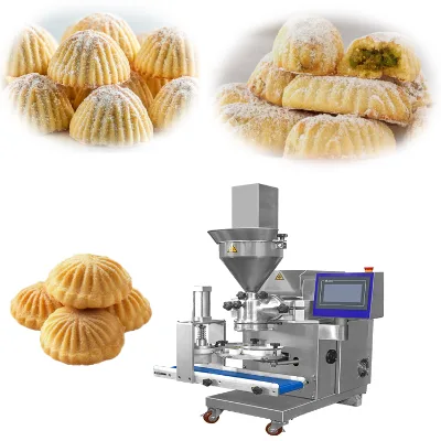 High Productivity Commercial Maamoul Machine Automatic Stuffed Cookie Forming Machine Date Walnut Pistachio Filling Equipment