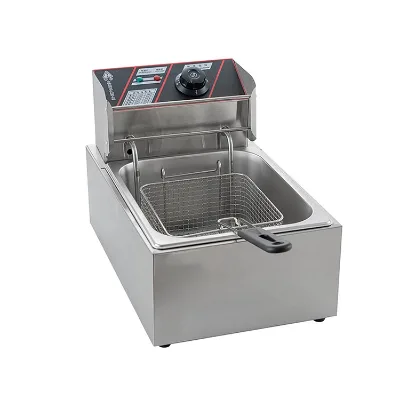 Commercial Fryer Top Seller Kitchen CE Approved Stainless Steel Commercial Desktop Deep Fryers Equipment Electric Fryer