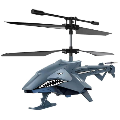 2.5ch Shark Remote Control Helicopter Aircraft Model USB Charging Mini Remote Control Helicopter Flight Toy