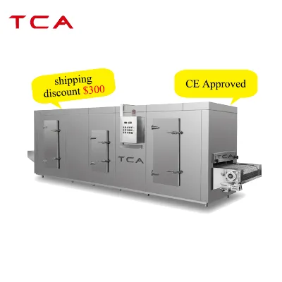 Blast Freezer Tunnel Deep Freezer Horizontal Meat Industrial Freezer