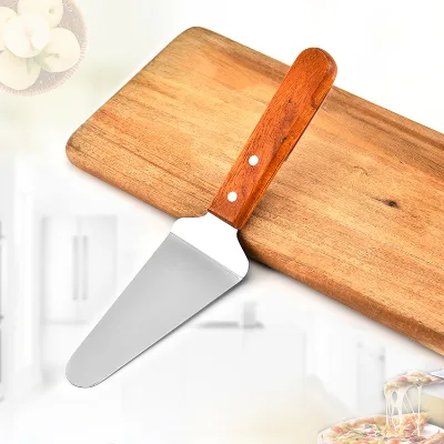 Factory Wholesale Stainless Steel Cheese Shovel Pizza Cake Triangular Turner Steak Server Baking Tool Model 32 Other